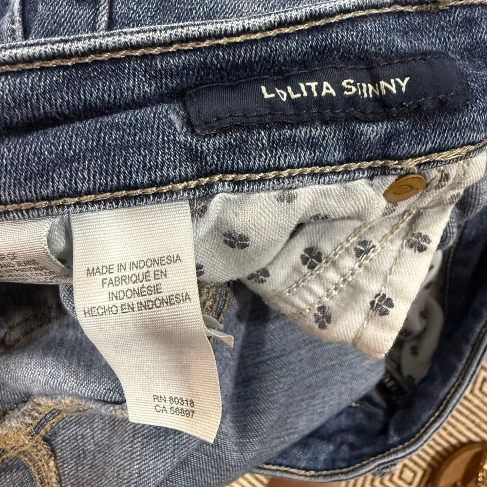 Lucky Brand Lolita‎ Skinny Jeans Womens 6/28 Regular Blue Medium Wash Denim